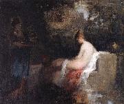 Nicolae Grigorescu After the Bath oil